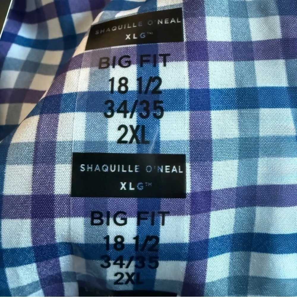 Shaquille O'Neal Button Down Mens Shirt - NWT